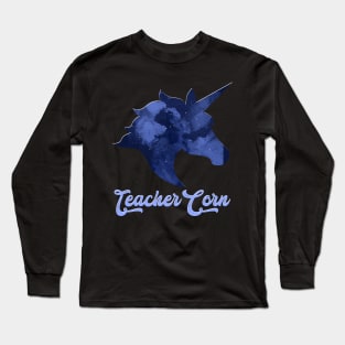 Teacher Unicorn Long Sleeve T-Shirt